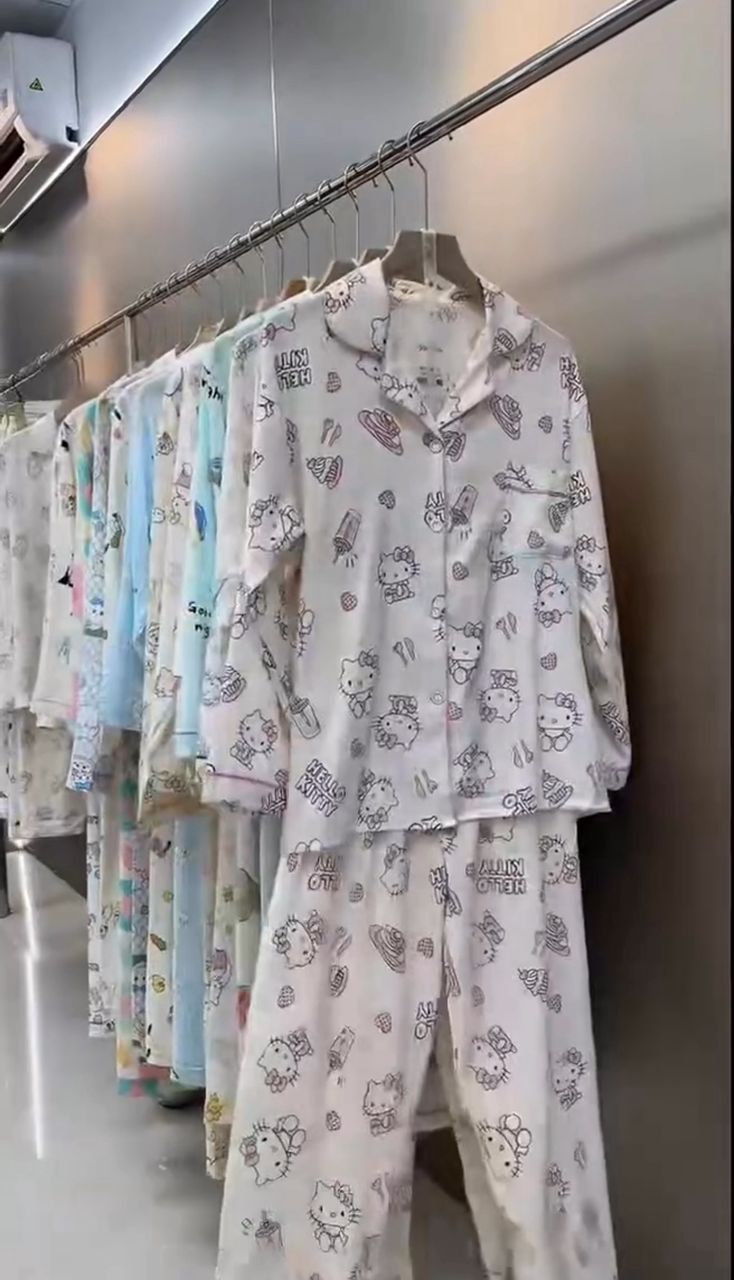 Ladies long pyjamas
