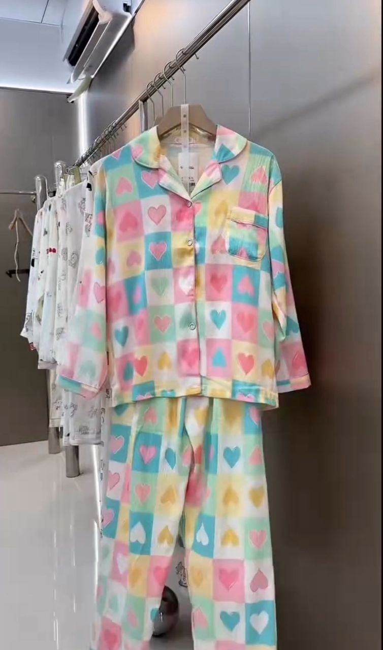 Ladies long pyjamas