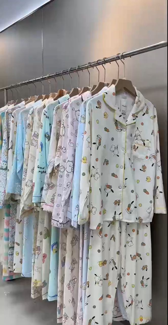 Ladies long pyjamas