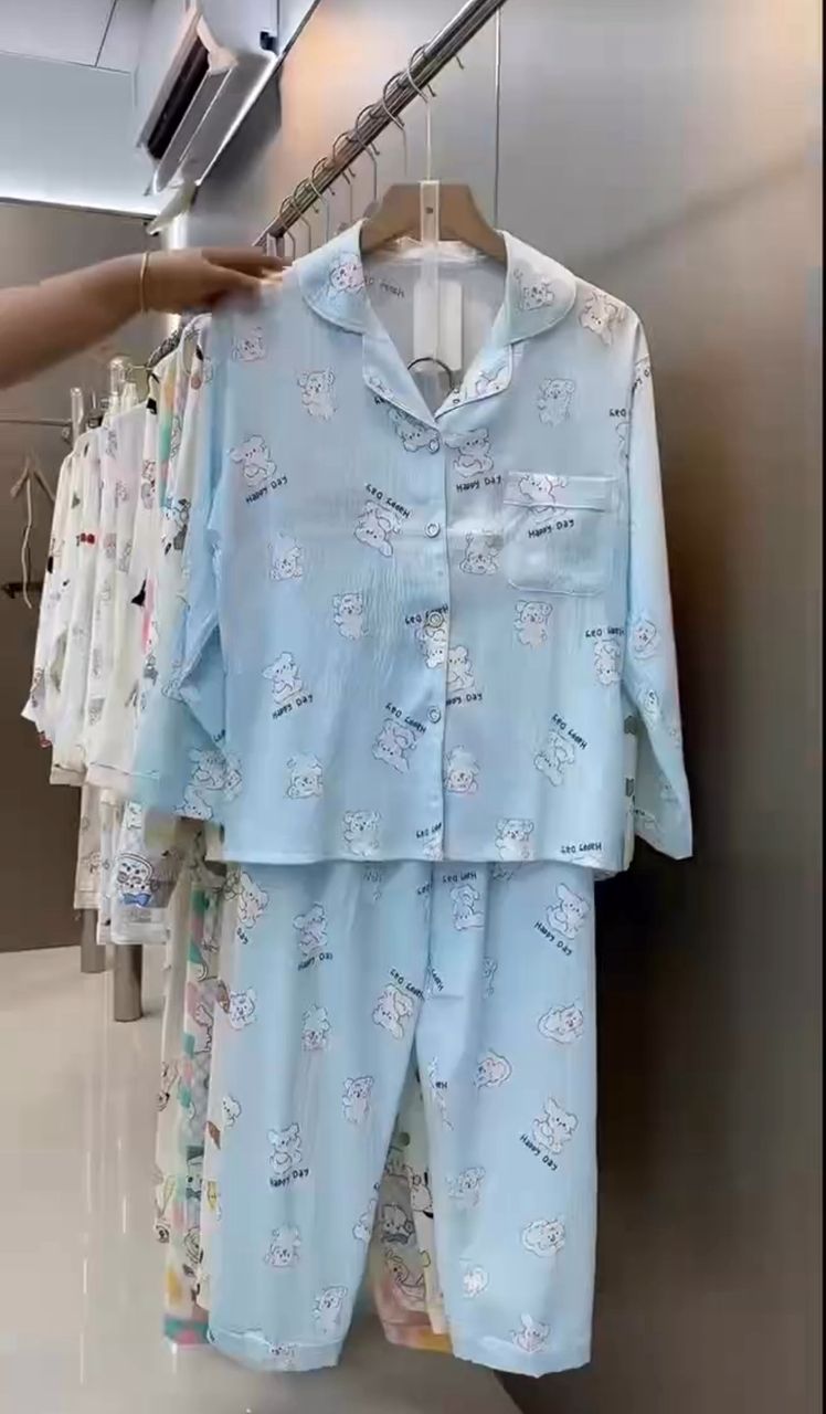 Ladies long pyjamas