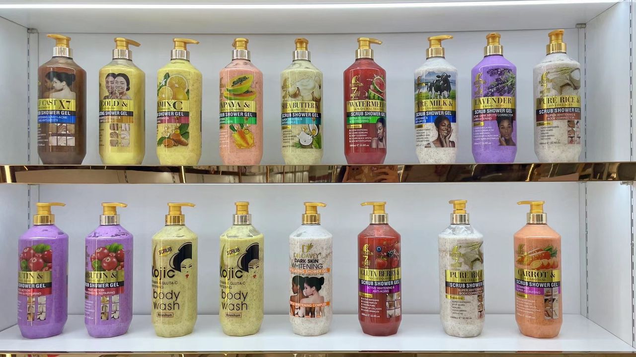 Roushun scrub shower gel