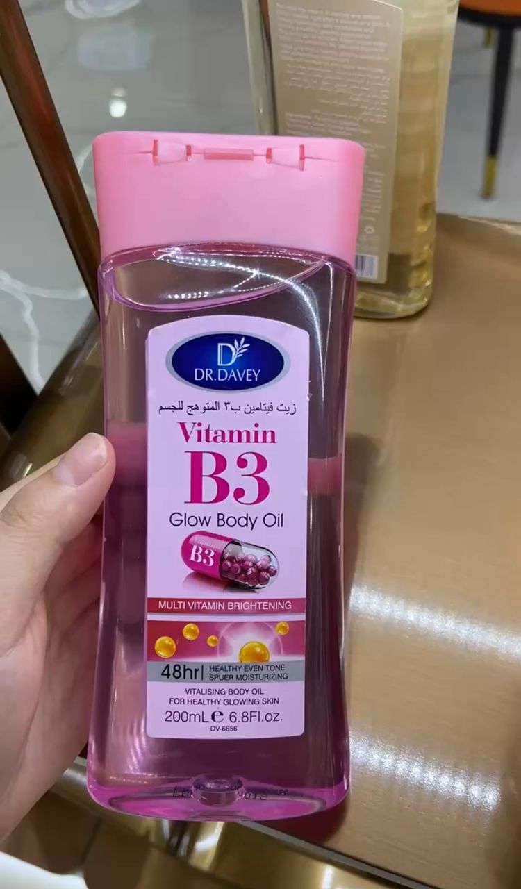 DR.DAVEY Vitamin B3 Glow Body Oil